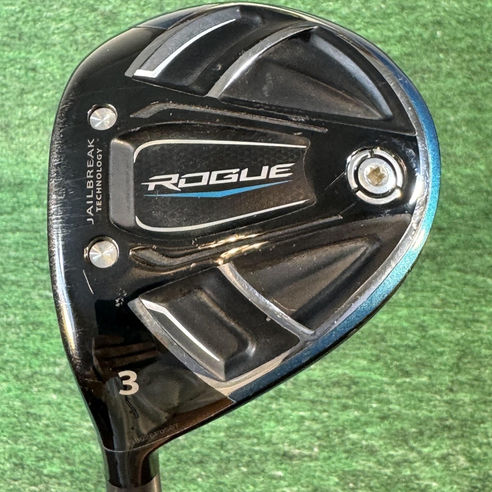 Callaway Rogue 3 Fairway Wood 43" Graphite UST Mamiya Quaranta 50R Golf