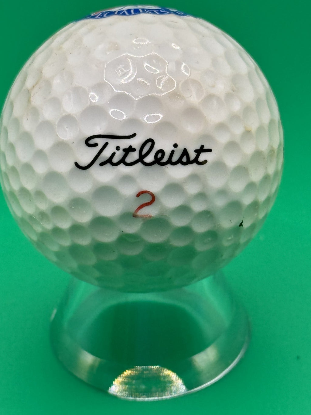 Titleist HP Tour Golf Ball Van Der Moolen NYSE Logo Collectible USA Specialists