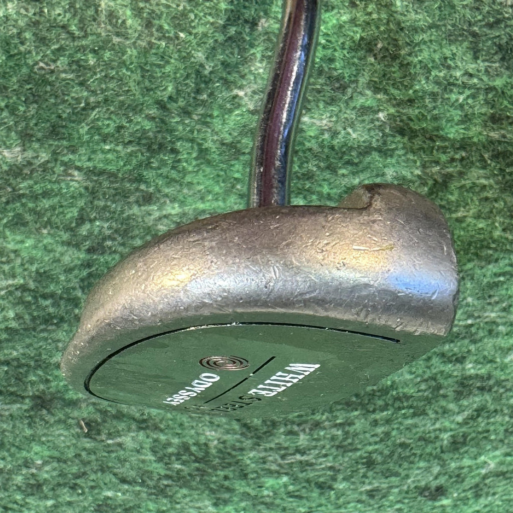 Odyssey White Steel #5 Mallet Putter Mens Golf Club SuperStroke Traxion Grip