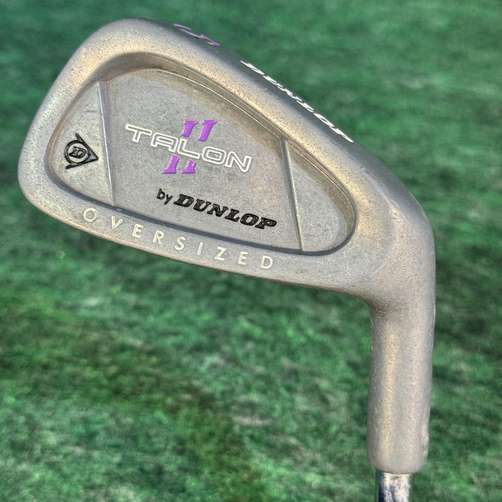 Dunlop Talon II Oversized 5 Iron Women's RH Steel Shaft Stainless Silver