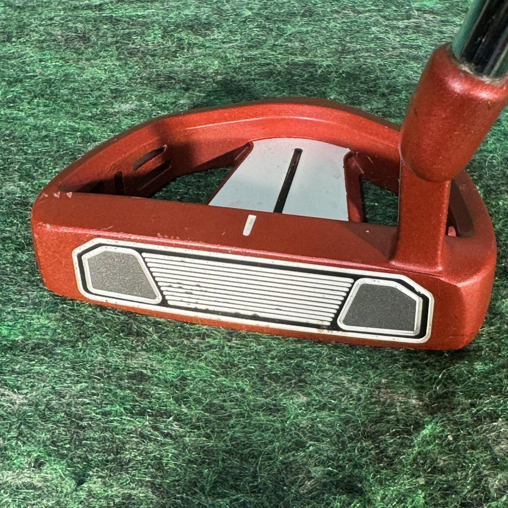 Bullet BL4 Mallet Putter Mens RH 35 In Steel Shaft Red High MOI Golf Club