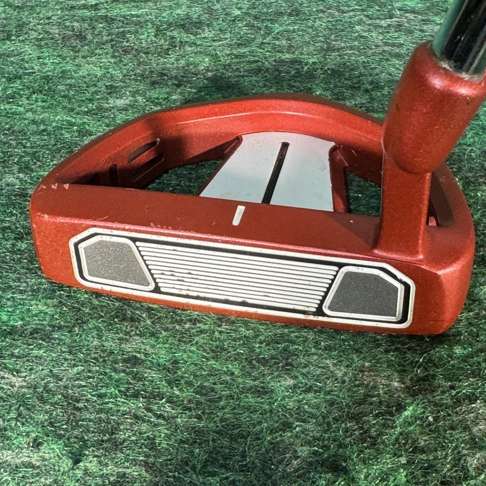 Bullet BL4 Mallet Putter Mens RH 35 In Steel Shaft Red High MOI Golf Club
